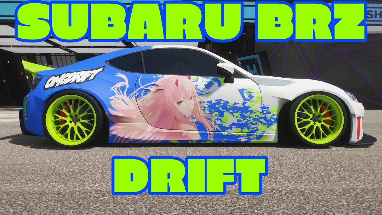 Настройка subaru brz drift paradise