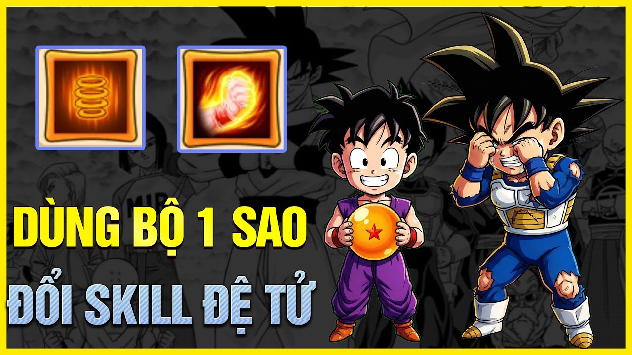 NGỌC RỒNG AWAKEN  - GÀ BLUE MỞ SKILL 2 3 CHO ĐỆ TỬ MỚI VÀ KẾT... MẤT LUÔN BỘ 1 SAO