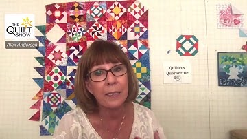 Alex Anderson LIVE: The Spool Block - Kaffe Mystery Class 13