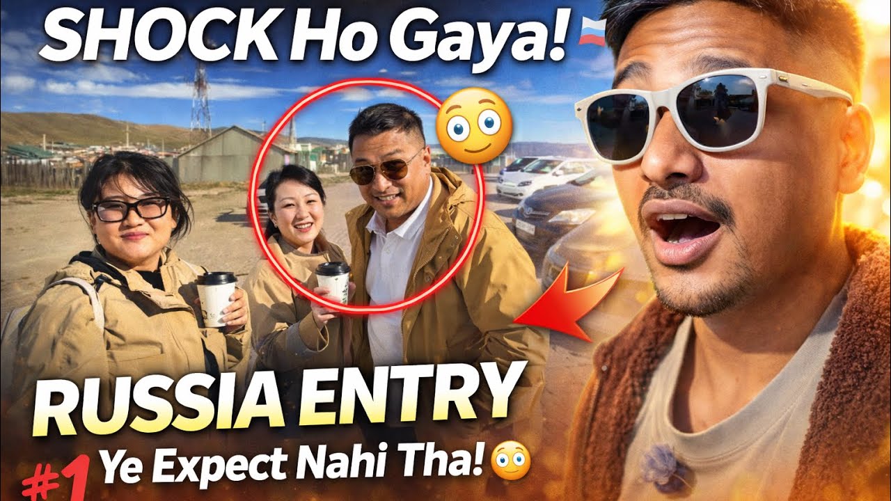 Russia Jaate Hi Mazza Aa Gaya! 🇷🇺 | Mongolia to Russia Road Trip 
