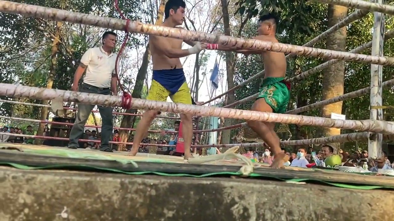 2025.1.28 kayinmyo amon. in paang  (lethwei match)