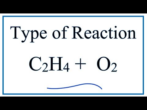 Video Type of Reaction for C2H4 O2 = CO2 H2O - youtube