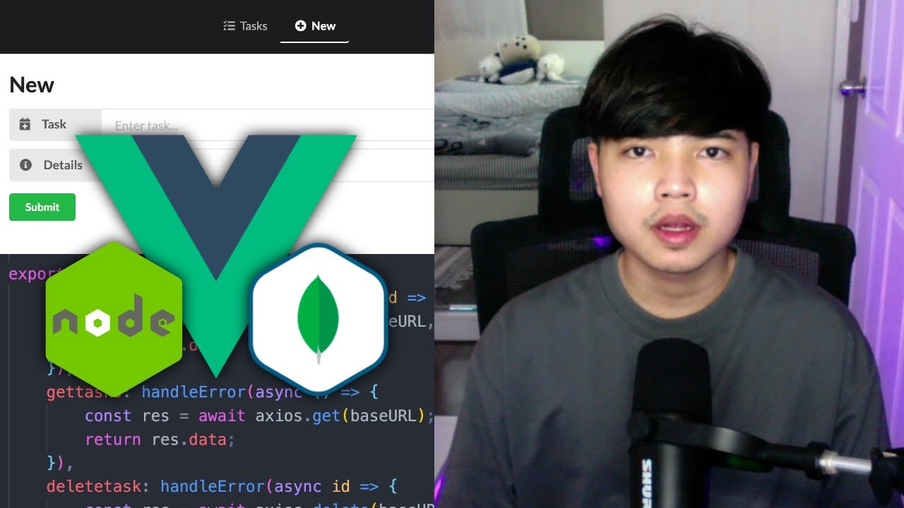 angularjs คือ New Update เรียนรู้ VueJS (v2) สร้าง API และสร้างระบบ CRUD ด้วย NodeJS + MongoDB 👨💻💯