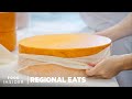 How traditional red leicester cheese is made in the uk  regional eats