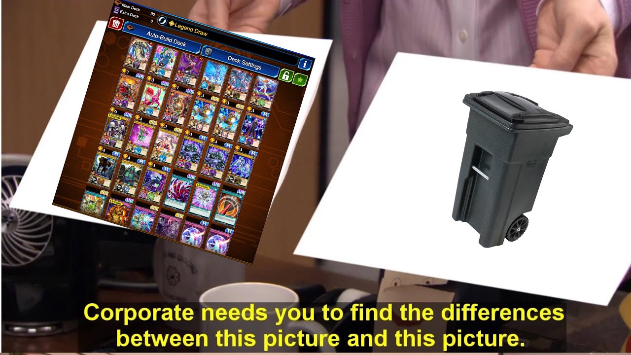 Random matches with Auto build feature in Yugioh Duel Links (Rush Format)