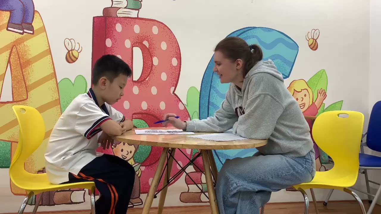 Dream Sky English Center - Anh Đức - 4. KIDS 0 - Test 3 - CS17