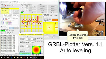 GRBL-Plotter 1.1.0.0 Autoleveling