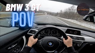 2019 BMW 3 GT  (318d 2.0 150 HP) | POV Test Drive