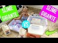 Slime GIGANTE 🆚 SLIME Gigante | GUERRA de SLIME 💦 (ft. Nabila "La Escuincla")