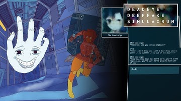 Deadeye Deepfake Simulacrum is Dystopian Procgen Chaos