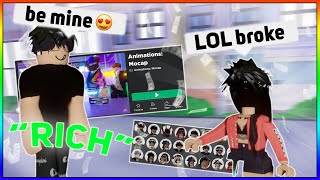 the BIGGEST copy and paste roblox hangout 😲 (ROBLOX TROLLING) 