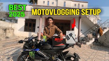 Best Motovlogging Setup 😍| Best Motovlogging Camera | motovlogging setup | Dji Osmo Action 3 | R15 M