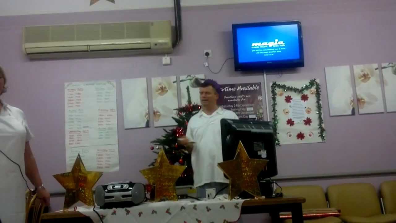 karaoke tesco petersfield xmas dinner 2011 YouTube