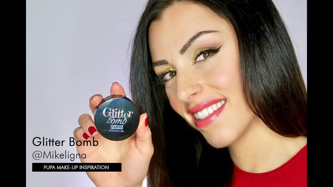 Glitter Bomb Eyeshadow Inspiration By Mikeligna Pupa Milano YouTube