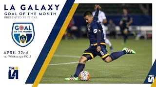 Jose Villarreal smashes in a free kick | Goal of the Month - presented by 76 Gas