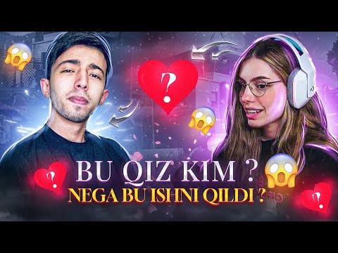 BU QIZ NEGA BU ISHNI QILDI 😱 PUBG MOBILE!!!