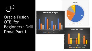Oracle Fusion OTBI For Beginners - Part 6 OTBI Analysis with Drill Down Functionality Part 1