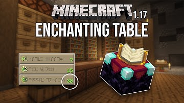 HOW TO CRAFT AND USE AN ENCHANTING TABLE | Minecraft 1.17.1