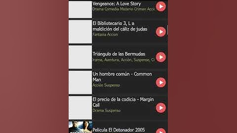 Movies online Peliculas appybuilder template aia app inventor