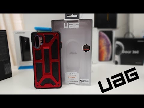 Samsung Galaxy Note 10 Plus UAG Red Crimson Monarch Case! Worth it!!