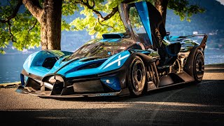 $5M Bugatti Bolide INSANE SOUNDS and driving at Lake Como! 1850 hp W16
