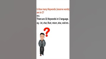 How many keywords are there in c language ❓ | #shorts | #cprogramming  | Nameste coders