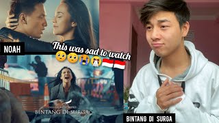 NOAH - Bintang di Surga (Official Music Video) | REACTION