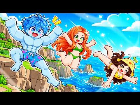 I Jumped off the HIGHEST ROCK to IMPRESS My CRUSH in Roblox!