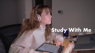 [02.04.2023] study with me | catching up on lectures