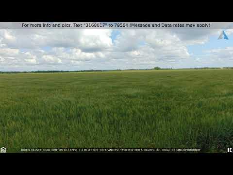 8800 N Hillside Road, Walton, KS home video tour