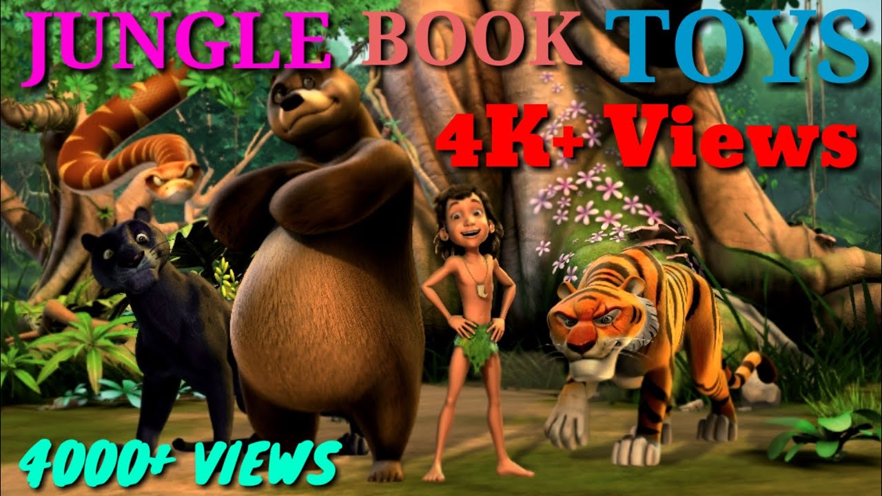 TOYS OF ALL THE JUNGLE BOOK CHARACTERS