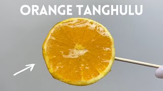 super crunch! orange tanghulu