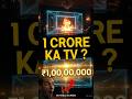 1 Crore Ka TV?? 😱 Future Transparent Screen #samsung #shorts @agyaat_gyani