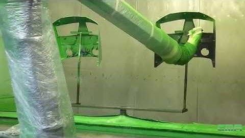 Plastic Spraying by CMA Robotics Spa