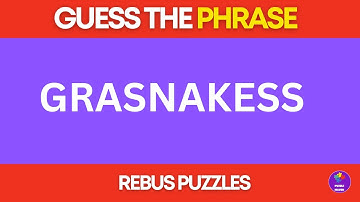 Rebus Puzzles | Guess the Phrase - Animal Phrases