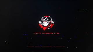 Glitch Countdown Logo - After Effects Template