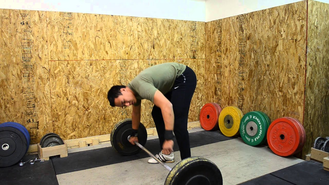Classic Snatch From the Standing Position - YouTube