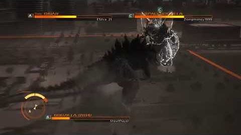 GODZILLA PS4 : Godzilla 2014 vs SpaceGodzilla and Gigan