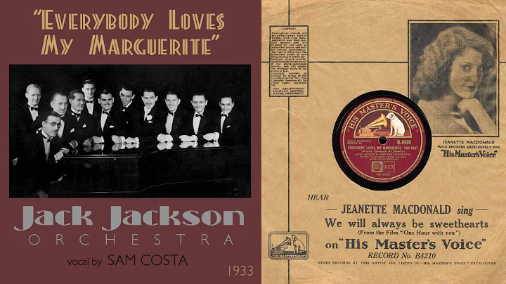 1933, Everybody Loves My Marguerite, Jack Jackson ...