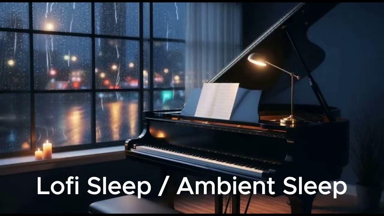 Deep Sleep Ambient Piano 🌙 Lofi Sleep Music for Overnight