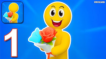 Flower Shop - Gameplay Walkthrough Part 1 - Flower Shop Makeover (iOS, Android)