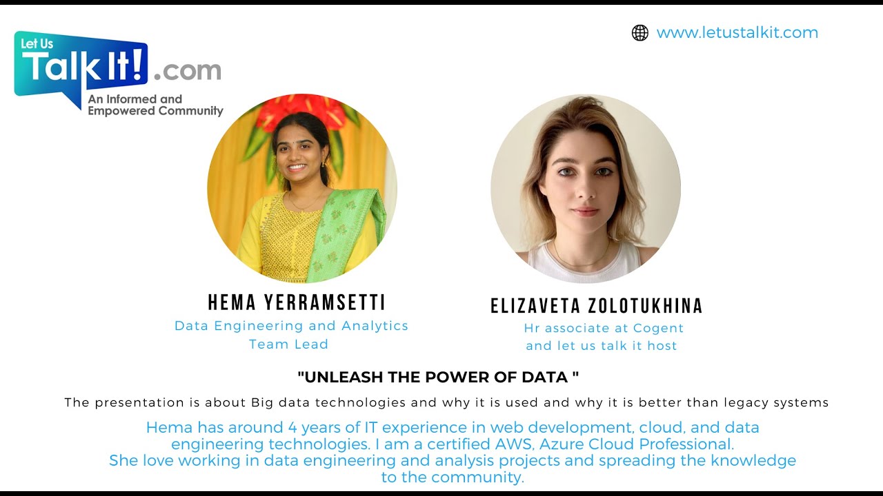 Webinar: "Unleash the power of data " - YouTube