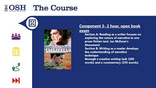 OSH Sixth Form Virtual Open Event: English Language and Literature