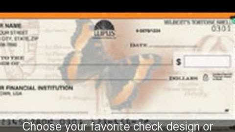 Discount Personal Checks with Free Shipping