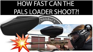 HOW FAST CAN THE PALS LOADER FEED PAINTBALLS?! / Speed Testing the Planet Eclipse PALS Hopper!