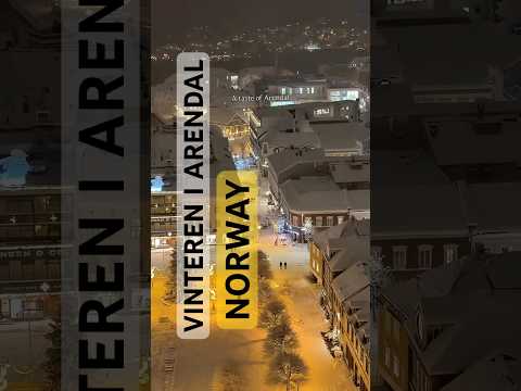 Vinterstemning i Arendal