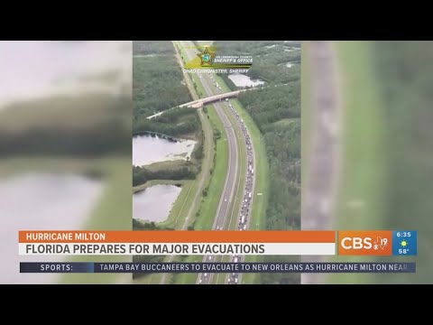 Florida prepares for mass evacuations ahead of Hurricane Milton - YouTube