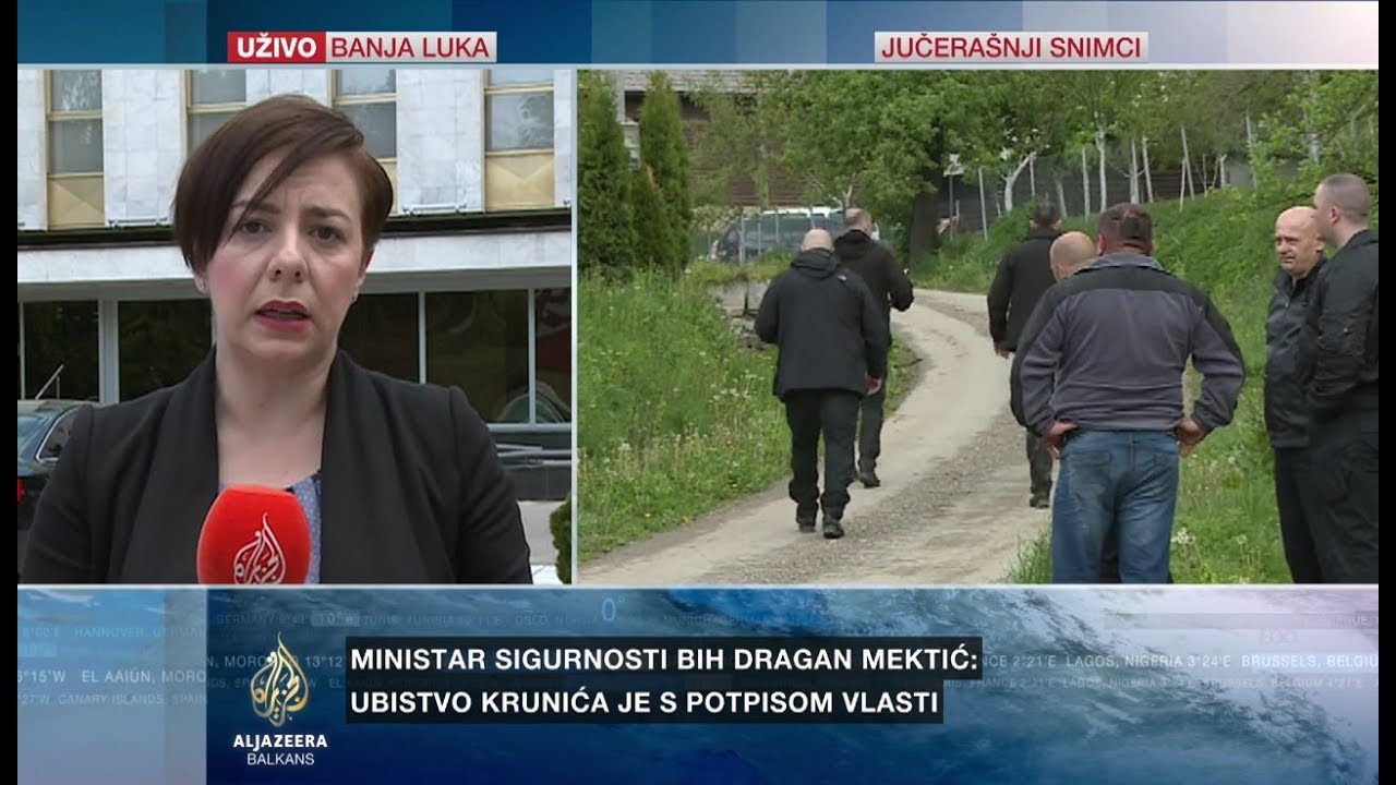 Smiljanić o toku istrage ubistva Slaviše Krunića