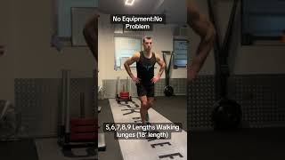 No Equipment:No Problem - Leg blast