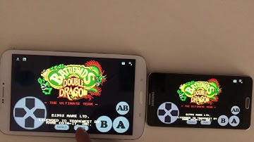 Android WIFI NES multiplayer with free Multiness emulator - Battle Toads and Double Dragon